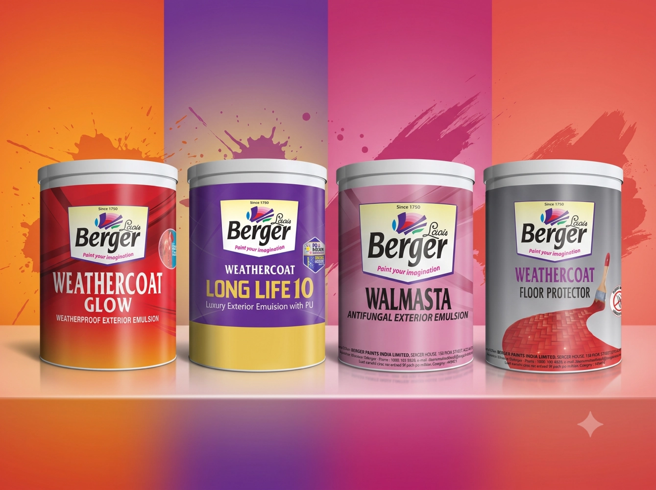 Berger Exterior Wall Coatings